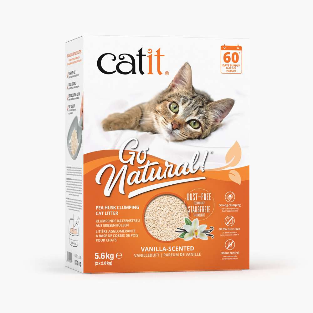 Arena Catit Go Natural Vainilla - Arena para Gatos