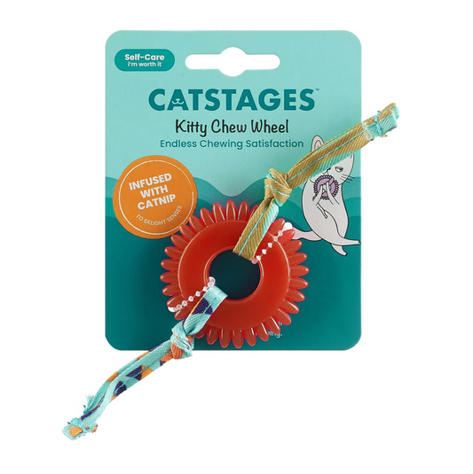 Catstages Dental Kitty Chew Wheel - Juguetes para Gatos