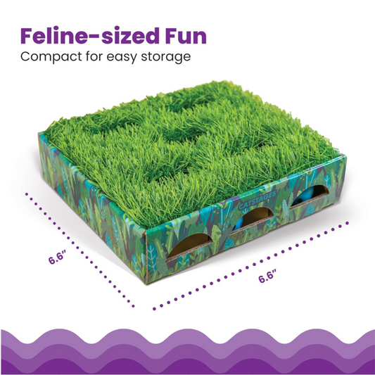 Catstages Grass Patch Hunting Box - Juguetes para Gatos