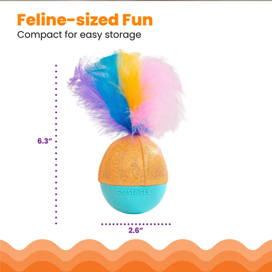 Catstages Whack N’ Wobble Ball - Juguetes para Gatos
