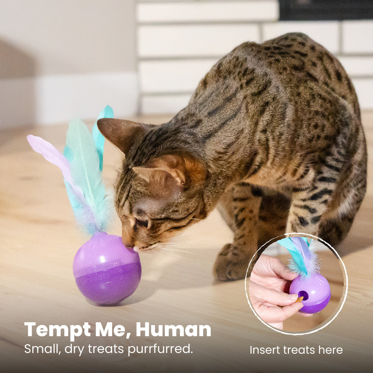 Catstages Wobble N' Treat Toy - Juguetes para Gatos