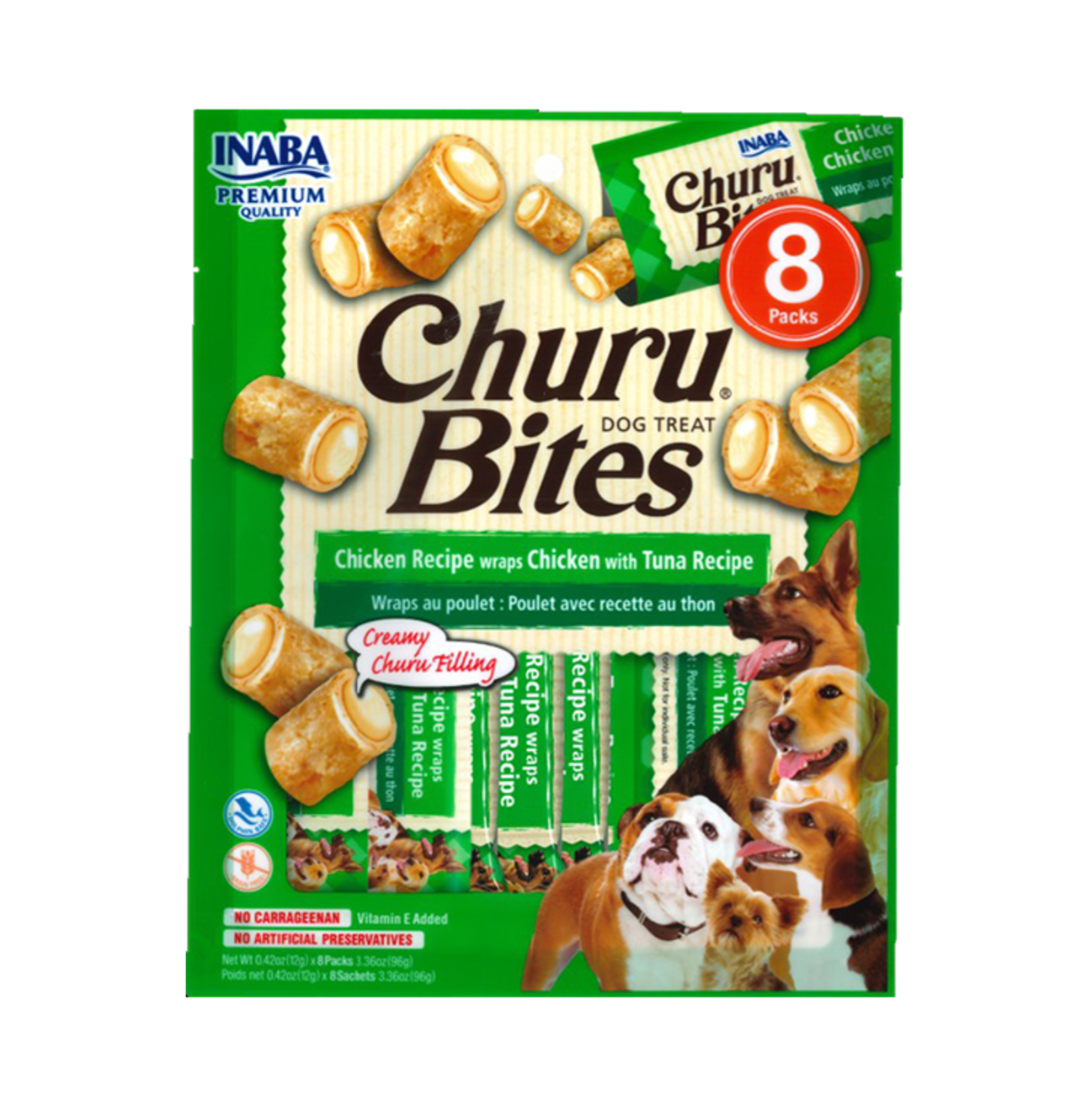 Churu Bites Chicken with Tuna para Perros - Snacks para Perros