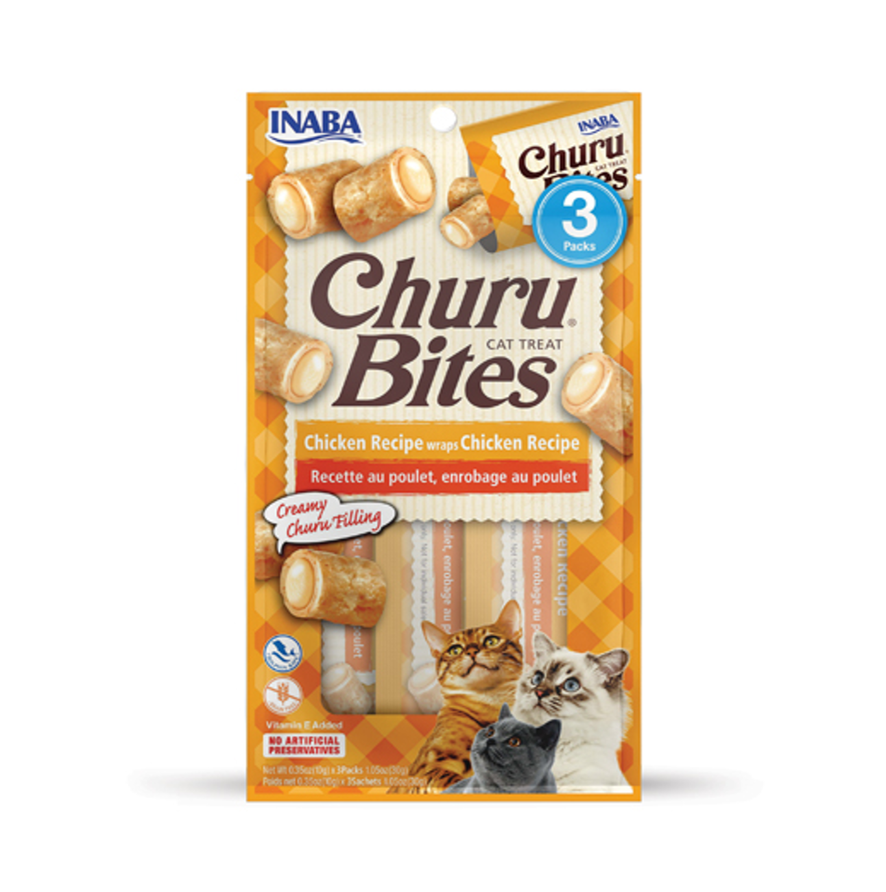 Churu Bites Chicken - Snacks para Gatos