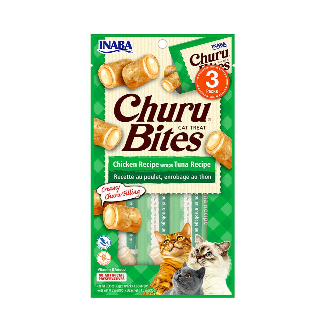 Churu Bites Tuna - Snacks para Gatos