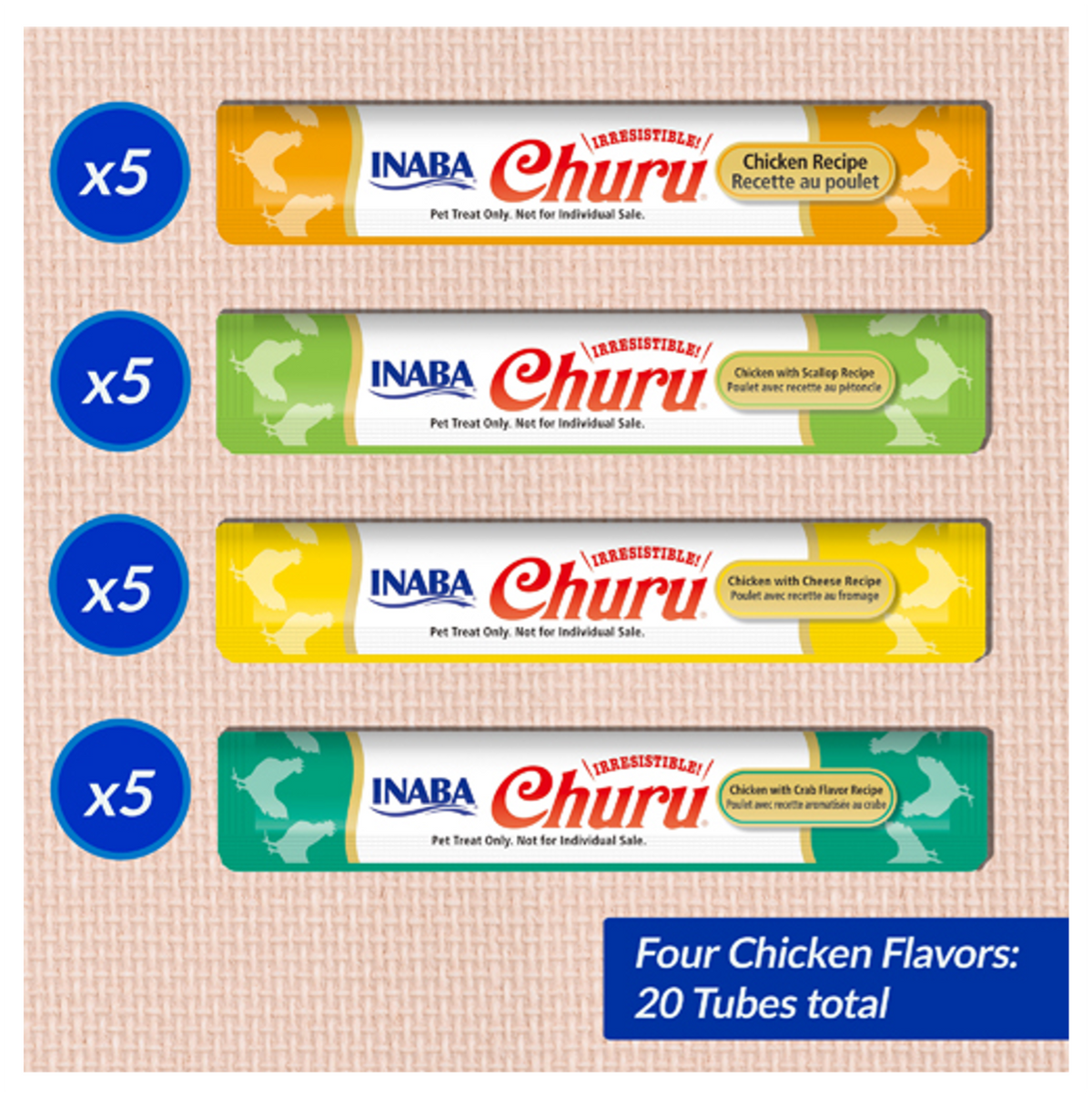 Churu Cat Chicken Variety Box - Snacks para Gatos