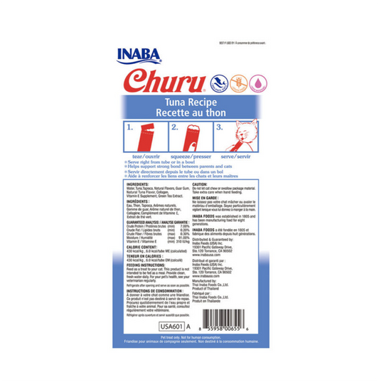 Churu Atún - Snacks para Gatos