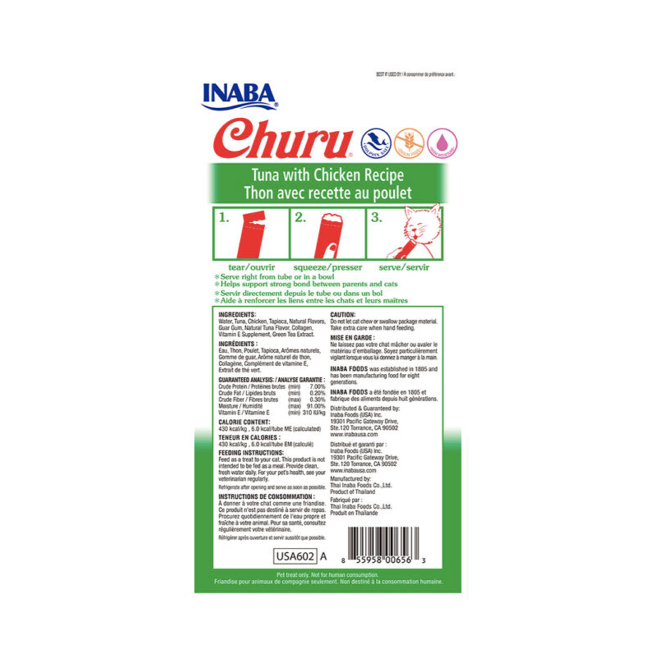 Churu Tuna with Chicken - Snacks para Gatos