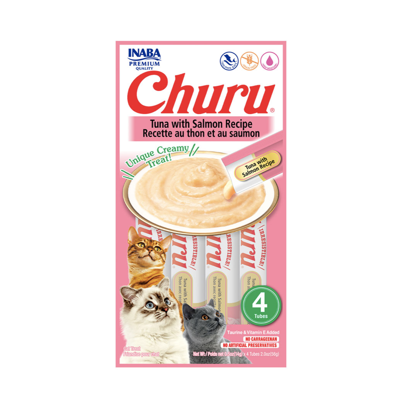 Churu Tuna with Salmon - Snacks para Gatos