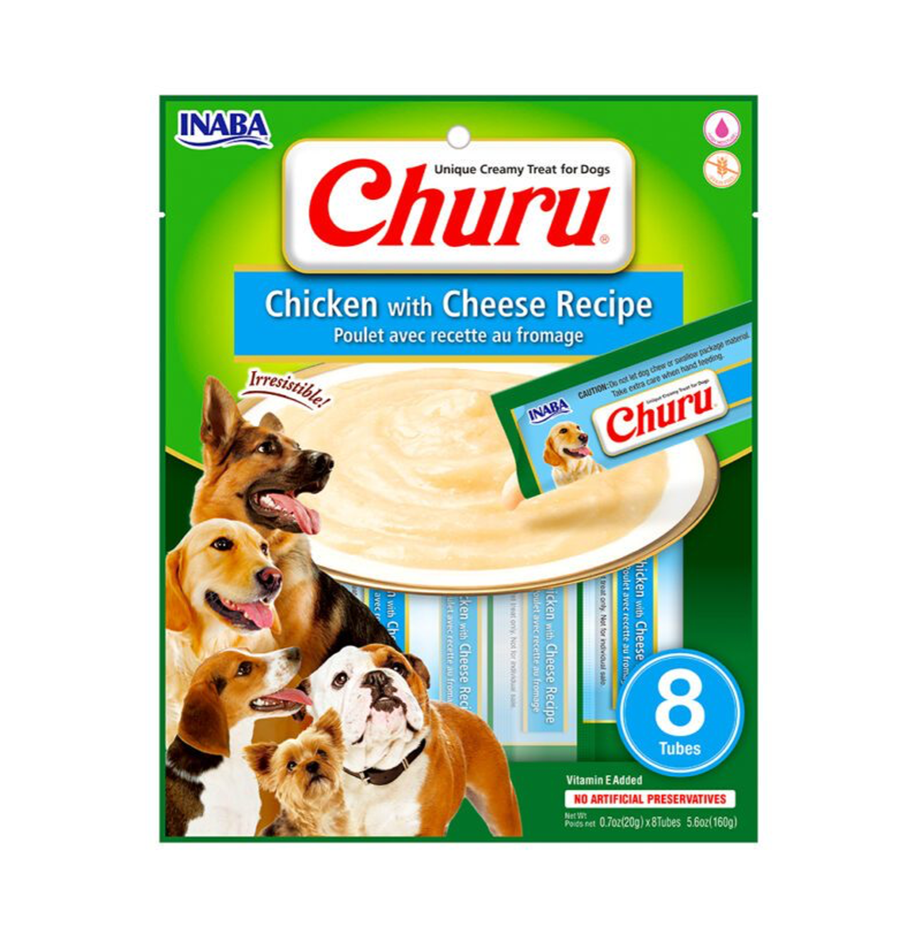 Churu Chicken with Cheese - Snacks para Perros
