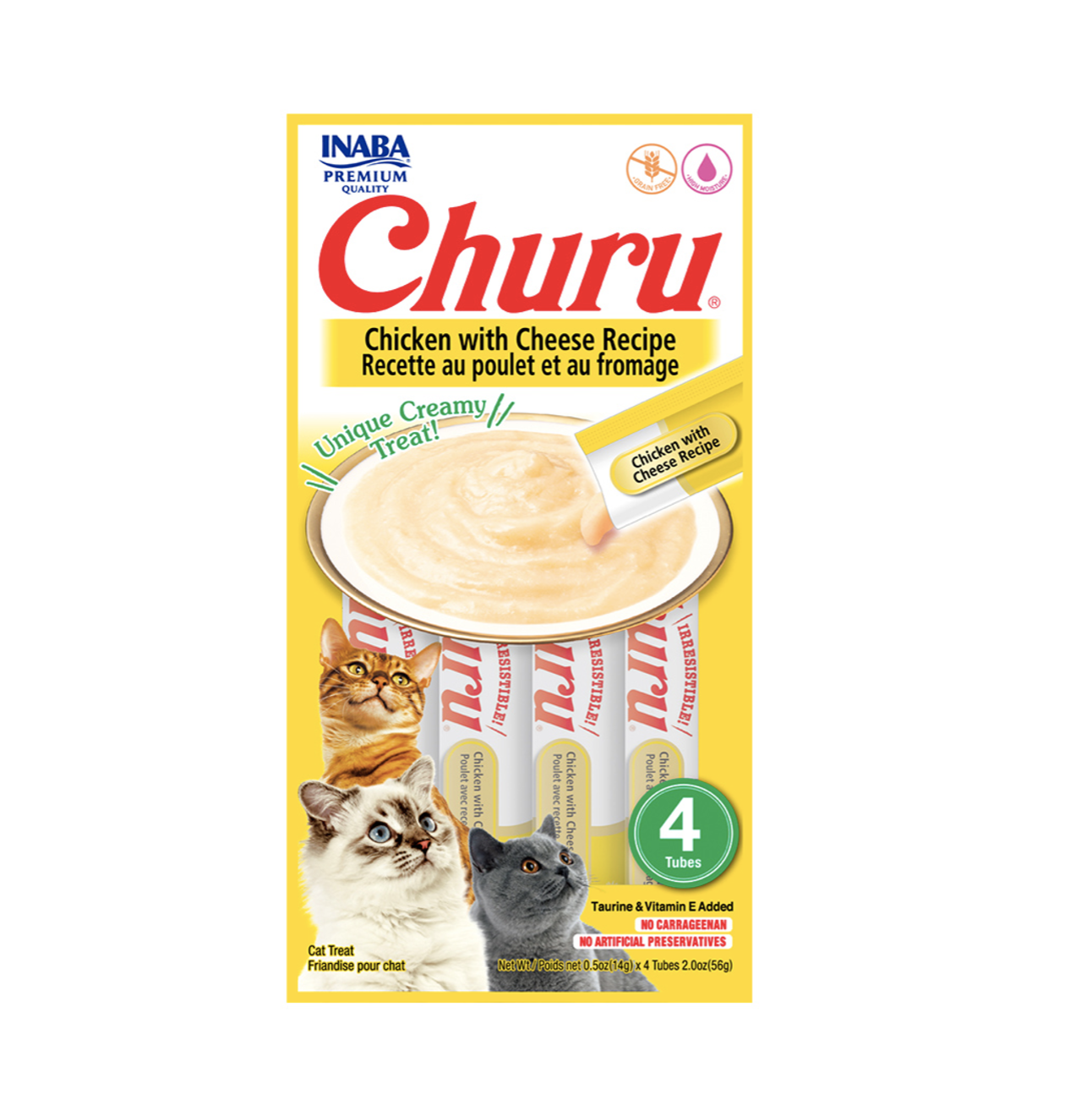Churu Chicken with Cheese - Snacks para Gatos