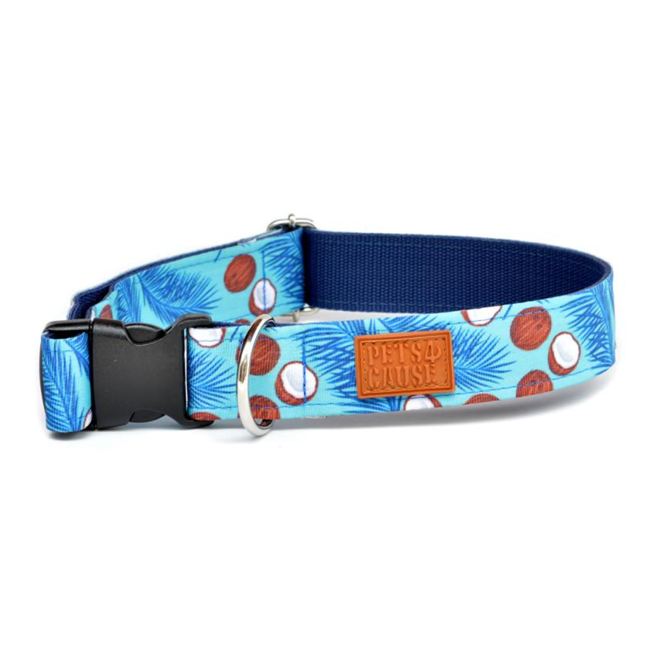 Collar Sport Cocos Azul - Collares para Perros y Gatos