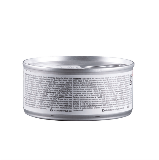 Hills Science Diet Adult Salmón Lata - Alimento Húmedo para Gatos