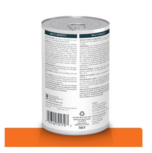 Hills Prescription Diet w/d Lata - Alimento Húmedo para Perros