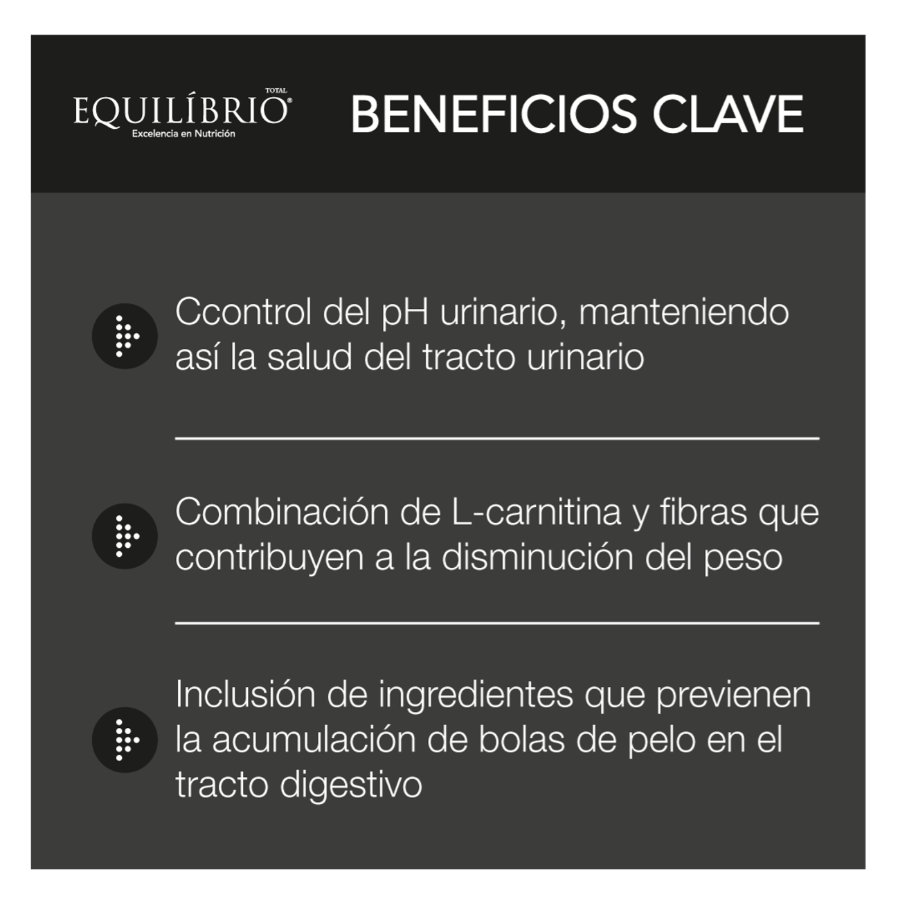 Equilíbrio Gatos Castrados - Alimento para Gatos