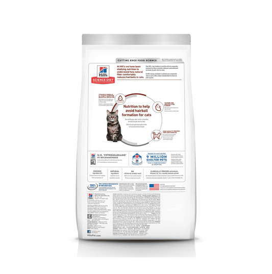Hills Science Diet Adult 7+ Hairball Control - Alimento para Gatos