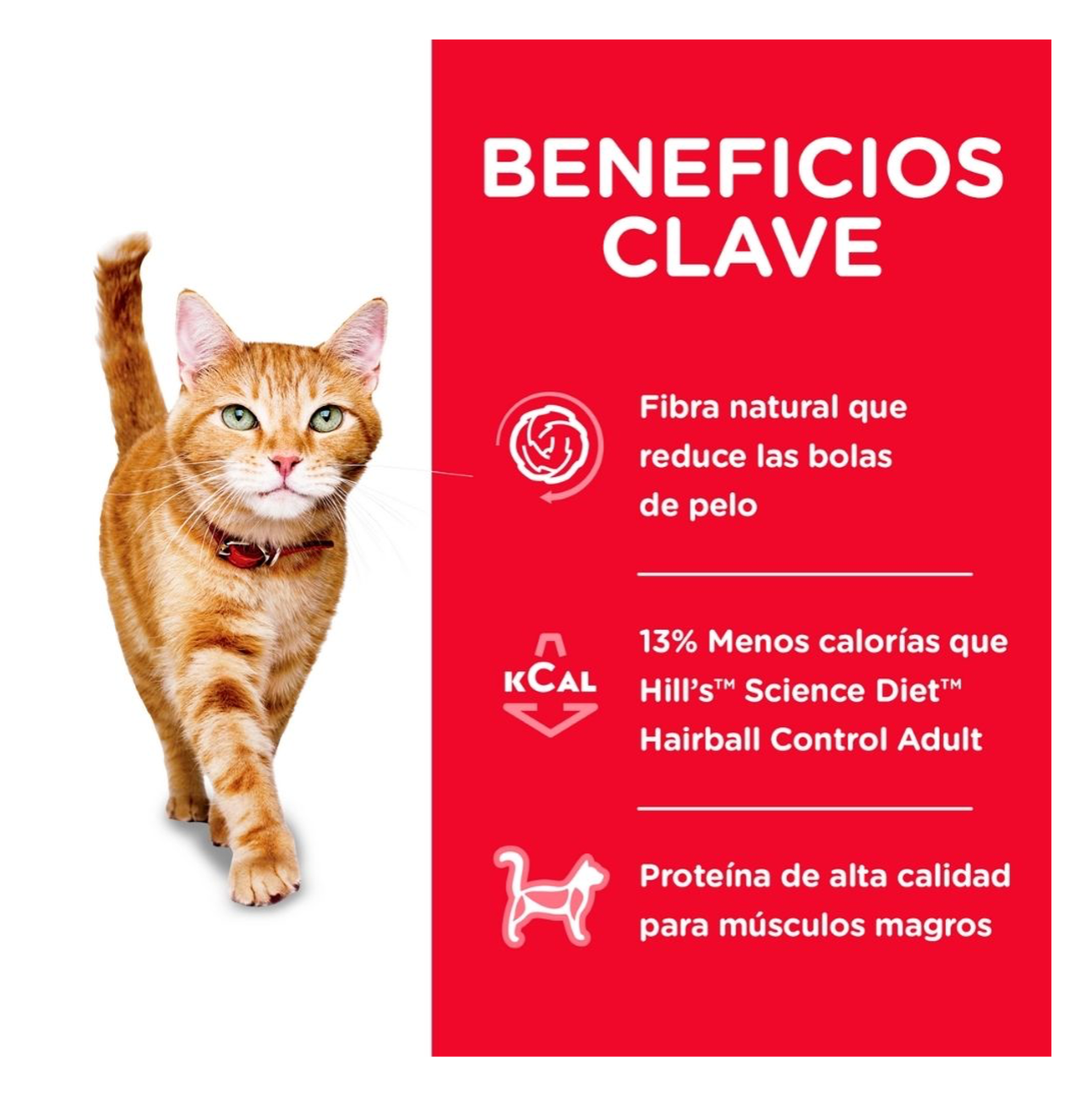 Hills Science Diet Adult Hairball Control Light - Comida para Gatos