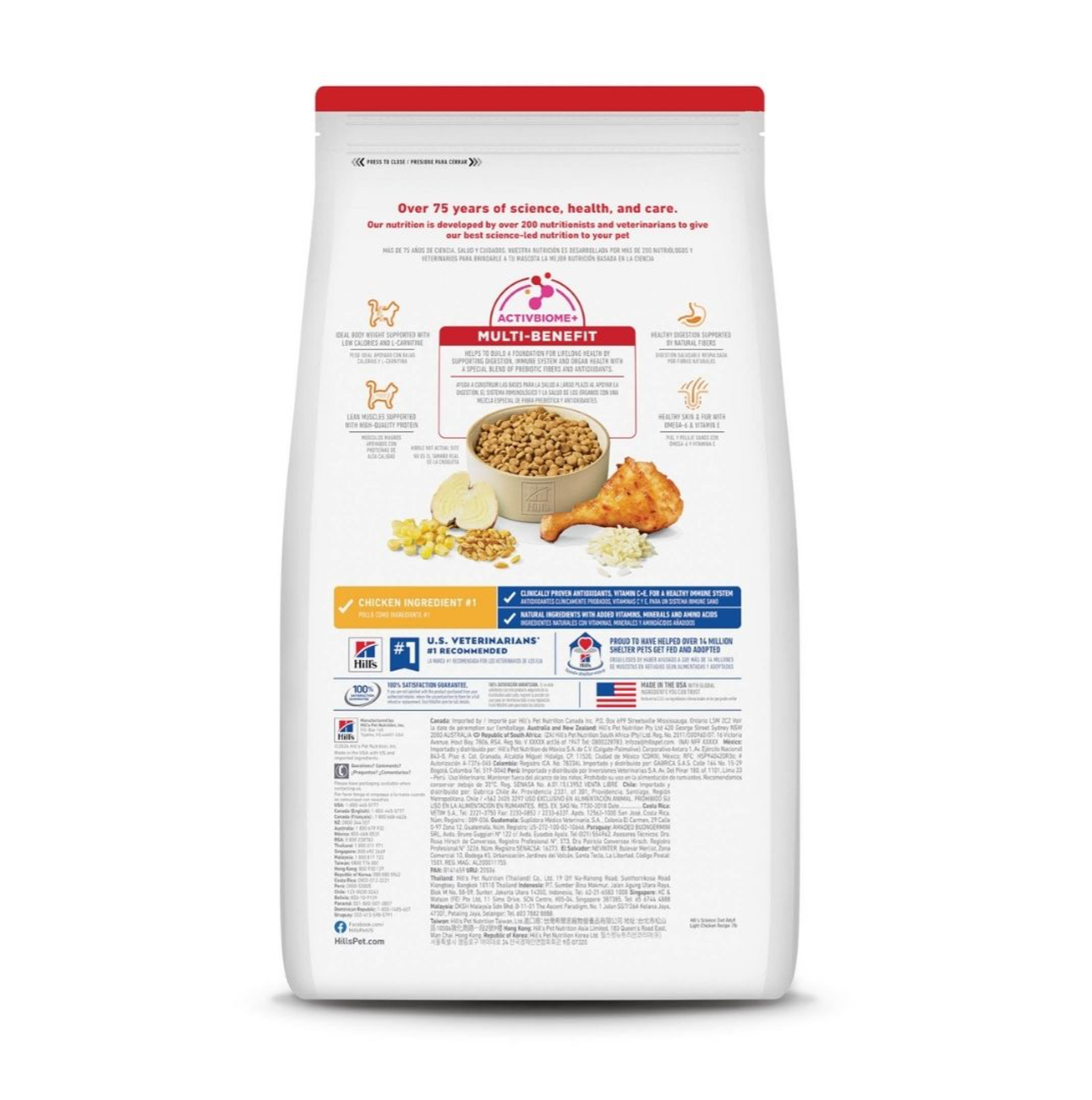 Hills Science Diet Adult Light - Alimento para Gatos