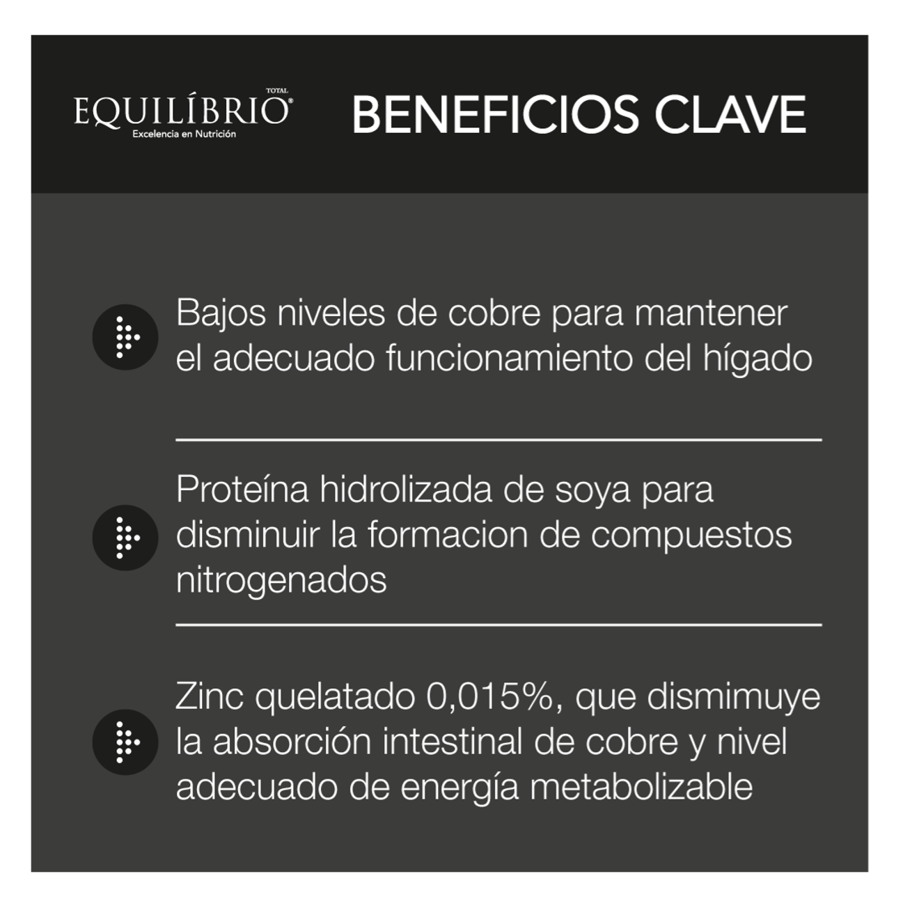 Equilíbrio Veterinary Hepatic - Alimento para Perros