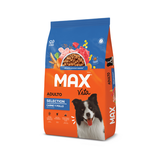 Max Vita Adulto Selection Carne y Pollo - Alimento para Perros