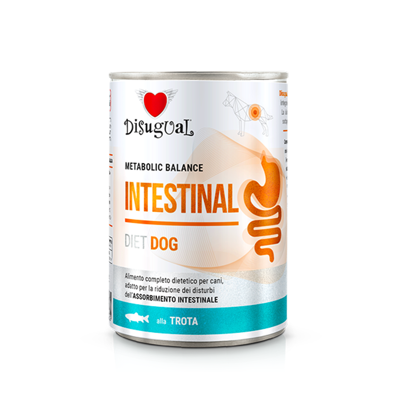 Disugual Metabolic Balance Dog Intestinal Trucha - Alimento Húmedo para Perros