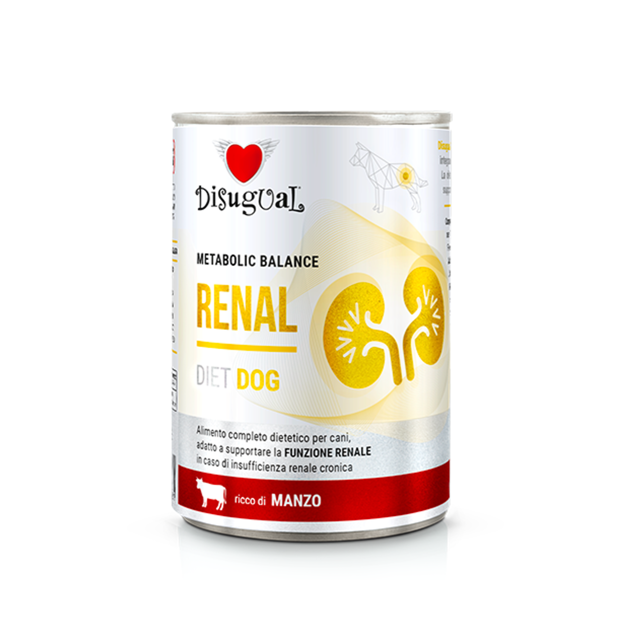 Disugual Metabolic Balance Dog Renal Carne - Alimento Húmedo para Perros