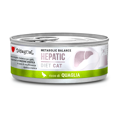 Disugual Metabolic Balance Cat Hepatic Codorniz - Alimento Húmedo para Gatos