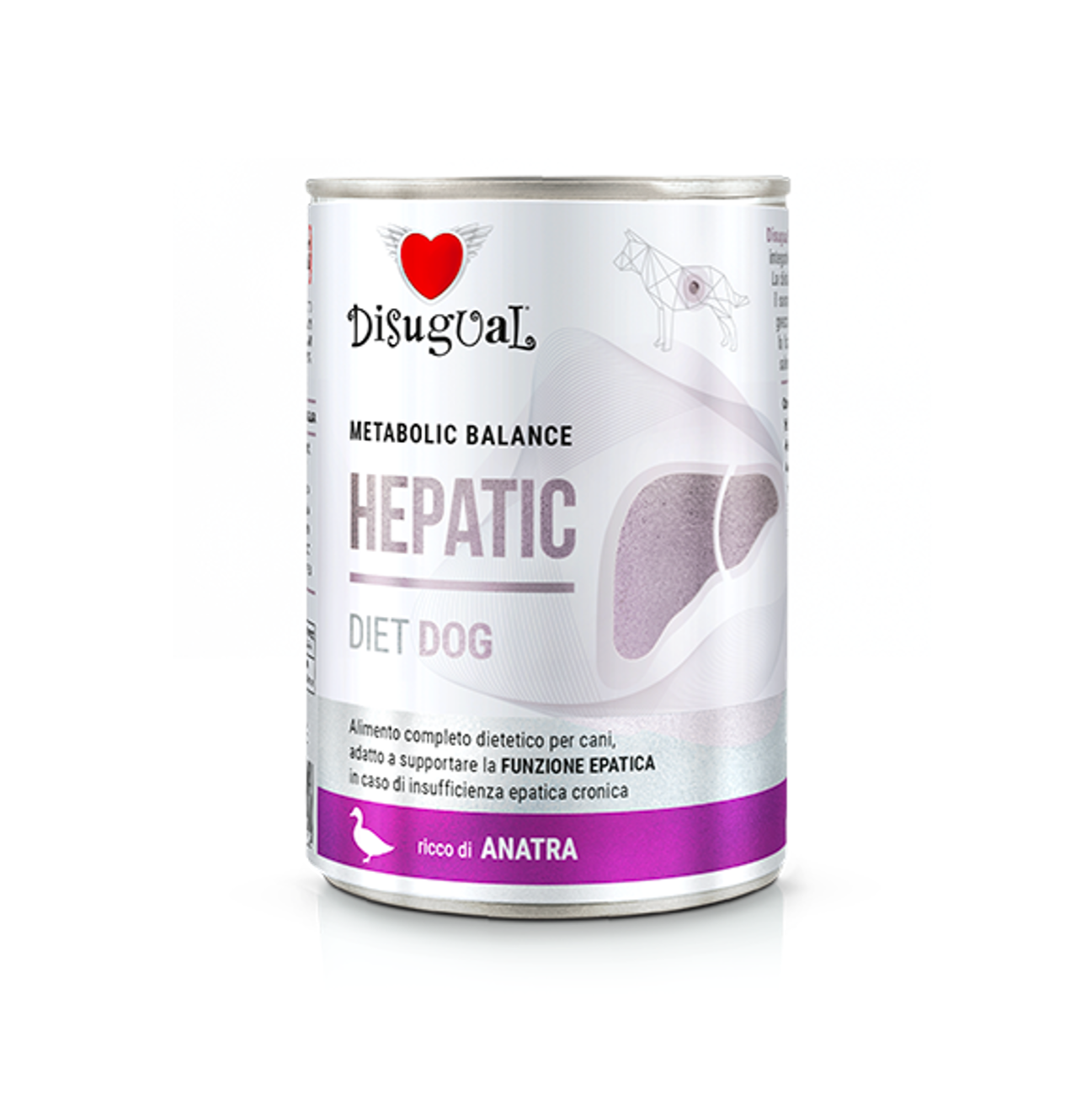 Disugual Metabolic Balance Dog Hepatic Pato - Alimento para Perros