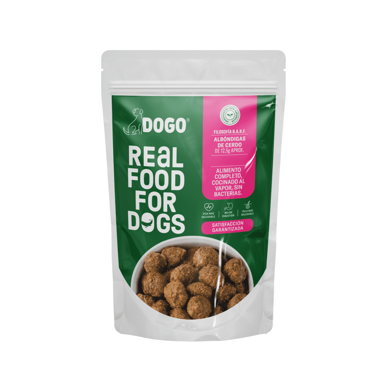 Dogo Albondigas de Cerdo - Alimento para Perros