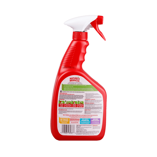 Nature's Miracle Eliminador Avanzado de Manchas y Olores para Perros