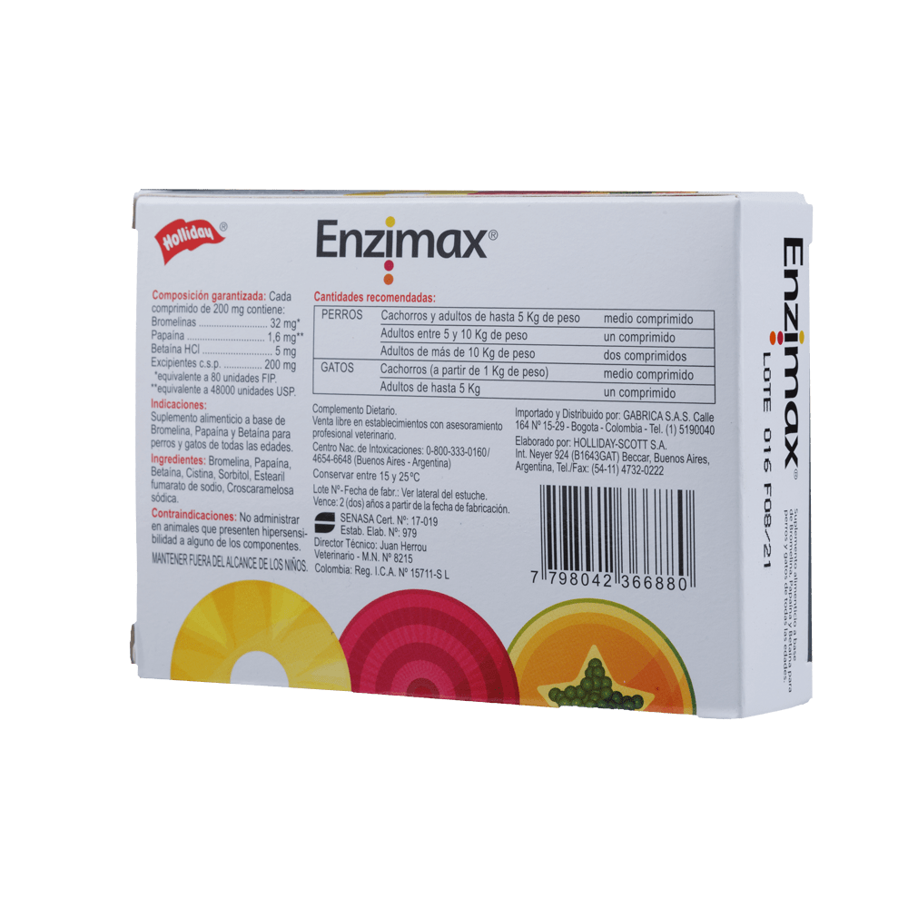 Enzimax - Medicamentos para Perros y Gatos - Petit Paws
