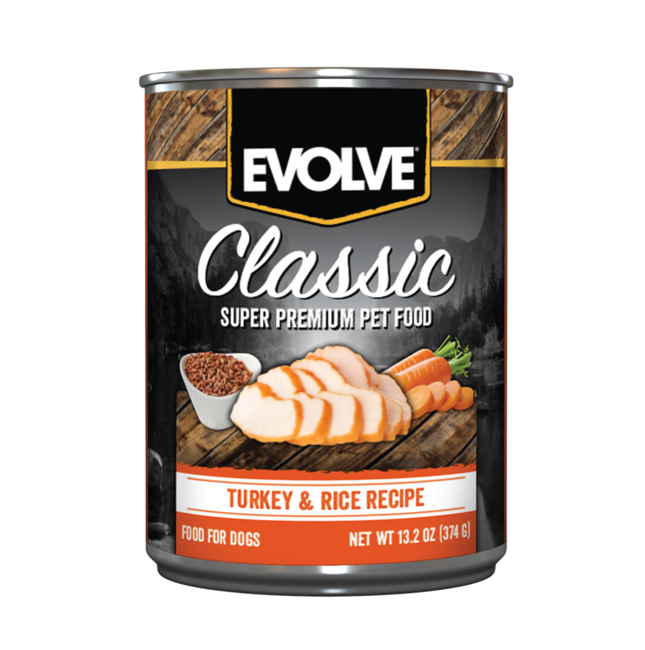 Evolve Dog Classic Pavo Lata - Alimento Húmedo para Perros