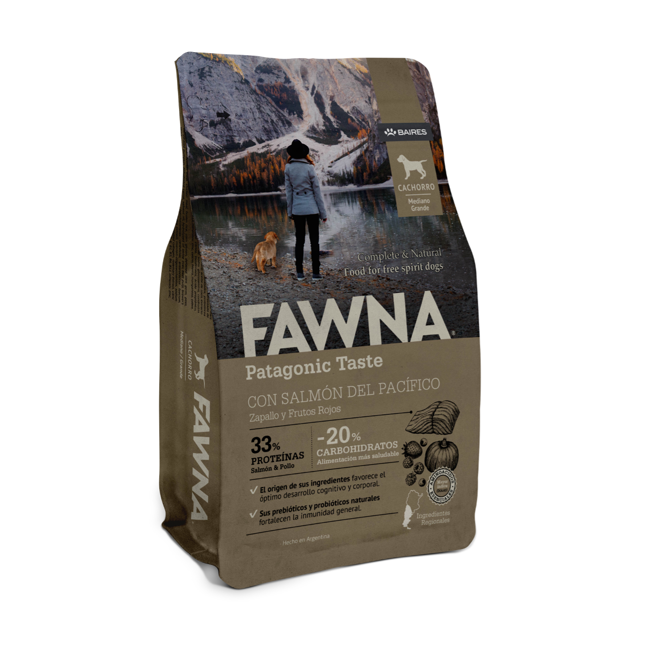 Fawna Perro Cachorro Mediano y Grande - Comida para Perros