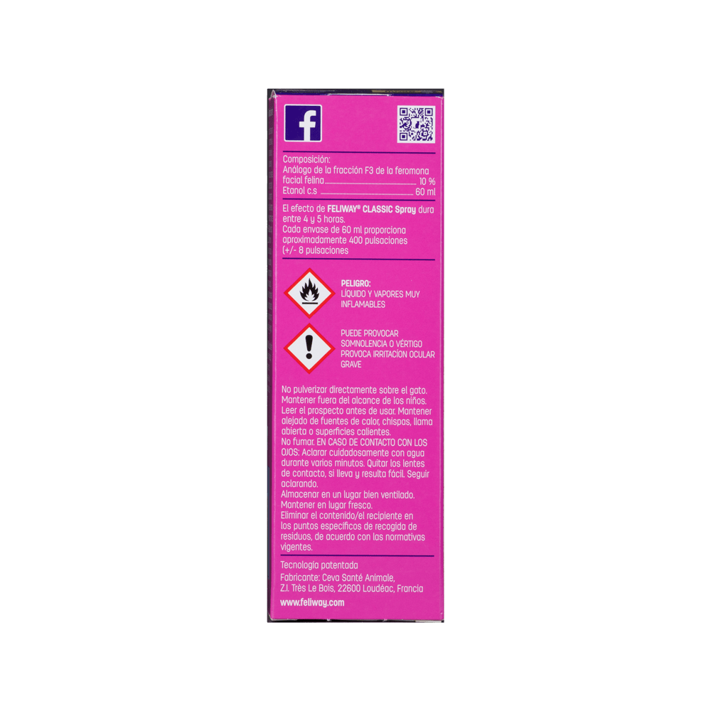 Feliway Classic Spray - Feromonas para Gatos