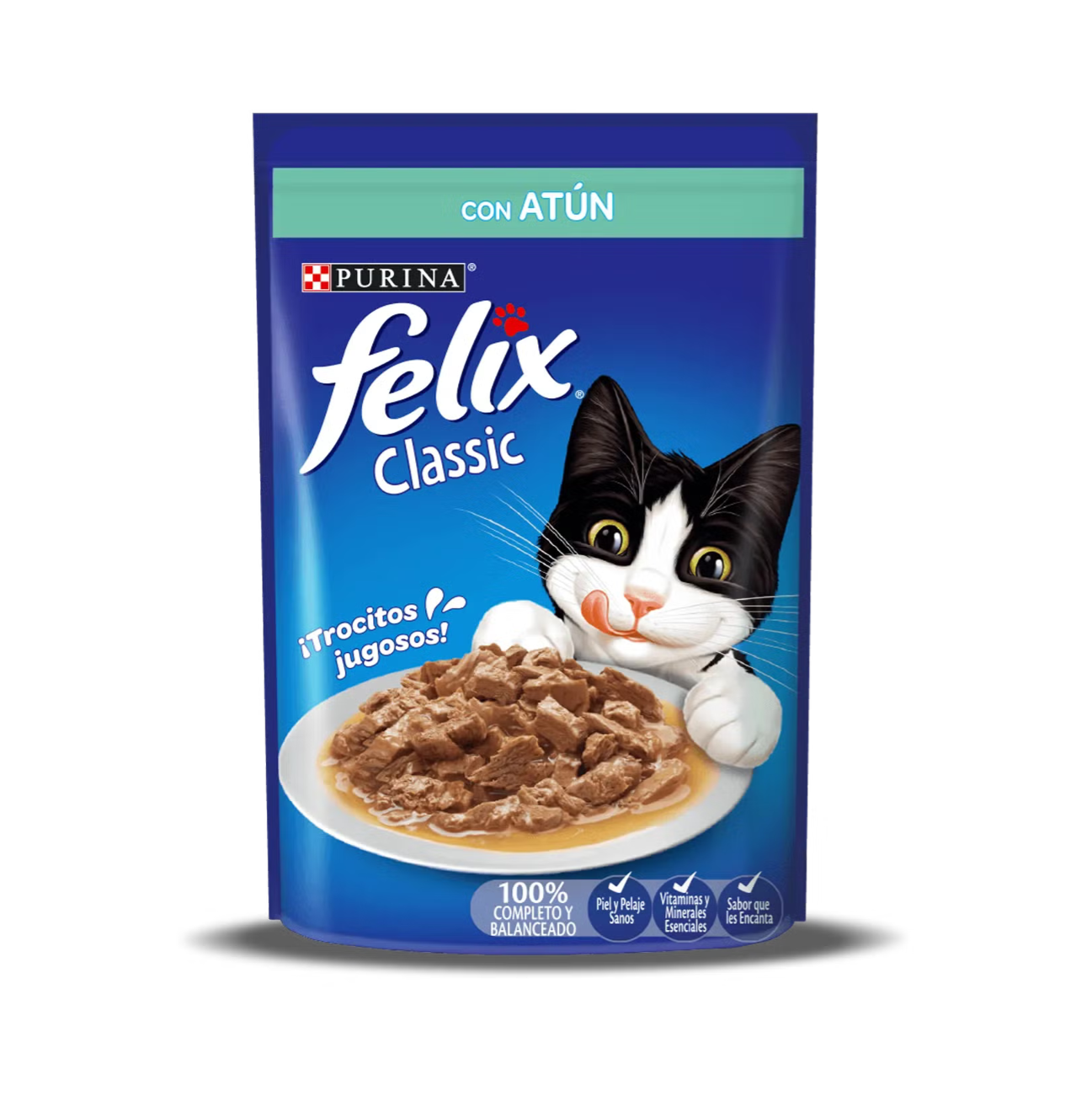 Felix Classic con Atún - Alimento Húmedo para Gatos