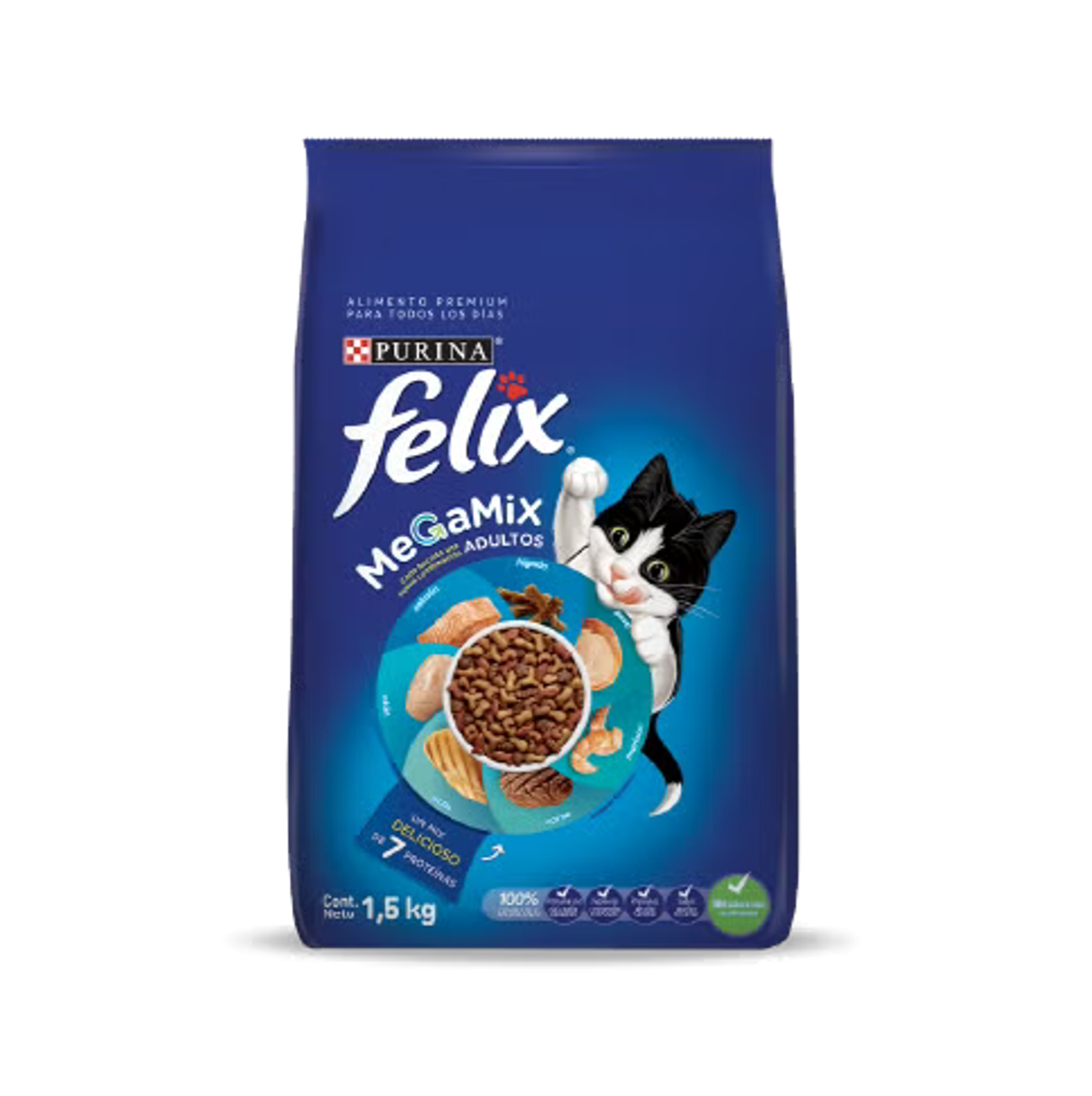 Felix Gato Adulto Megamix - Alimento para Gatos