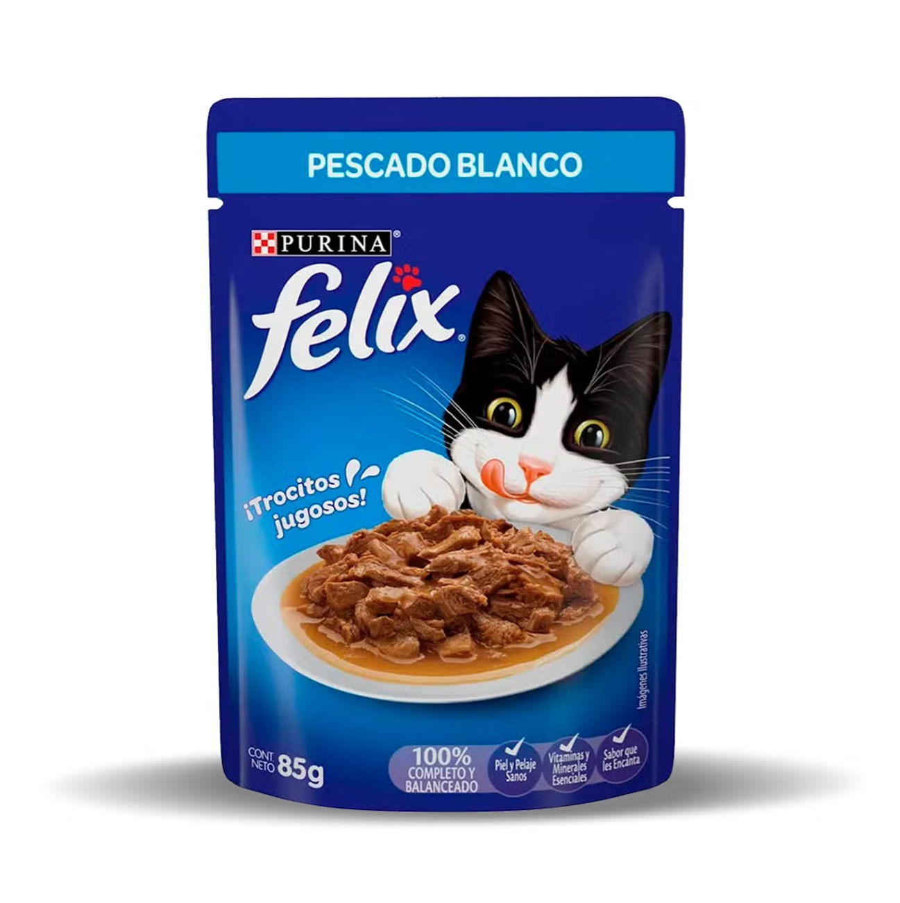 Felix con Pescado Blanco - Alimento para Gatos