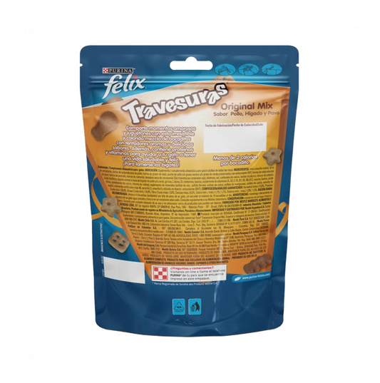 Felix Travesuras Original Mix - Snacks para Gatos