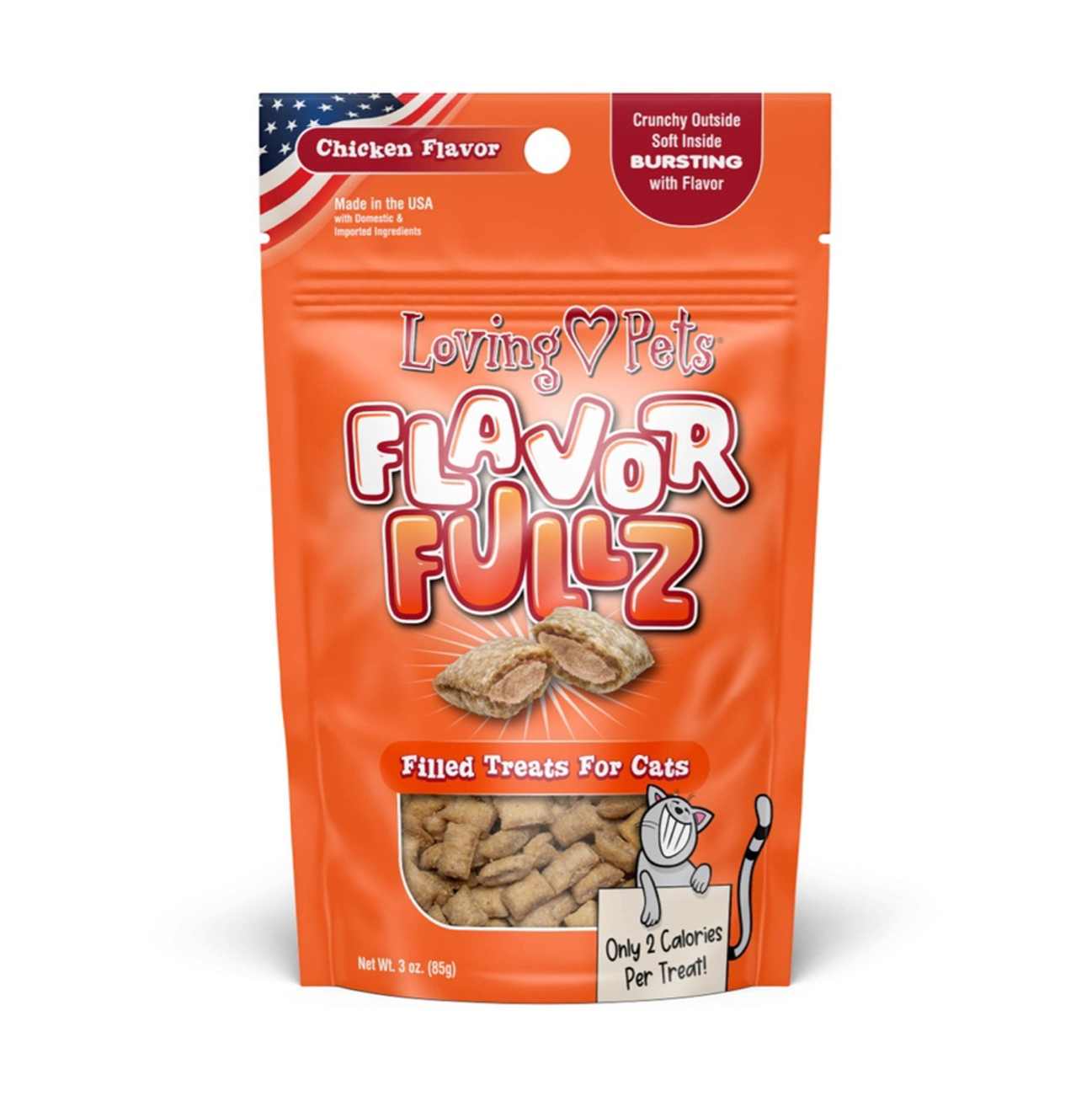 Flavorfullz Cat Treats Chicken (85 G) - Snacks para Gatos