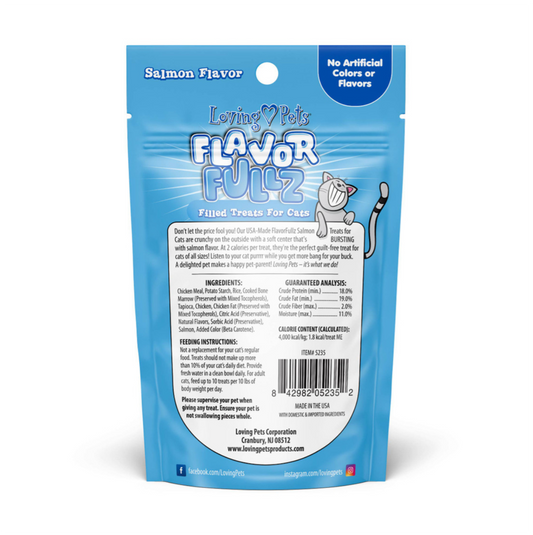 Flavorfullz Cat Treats Salmon (85 G) - Snacks para Gatos