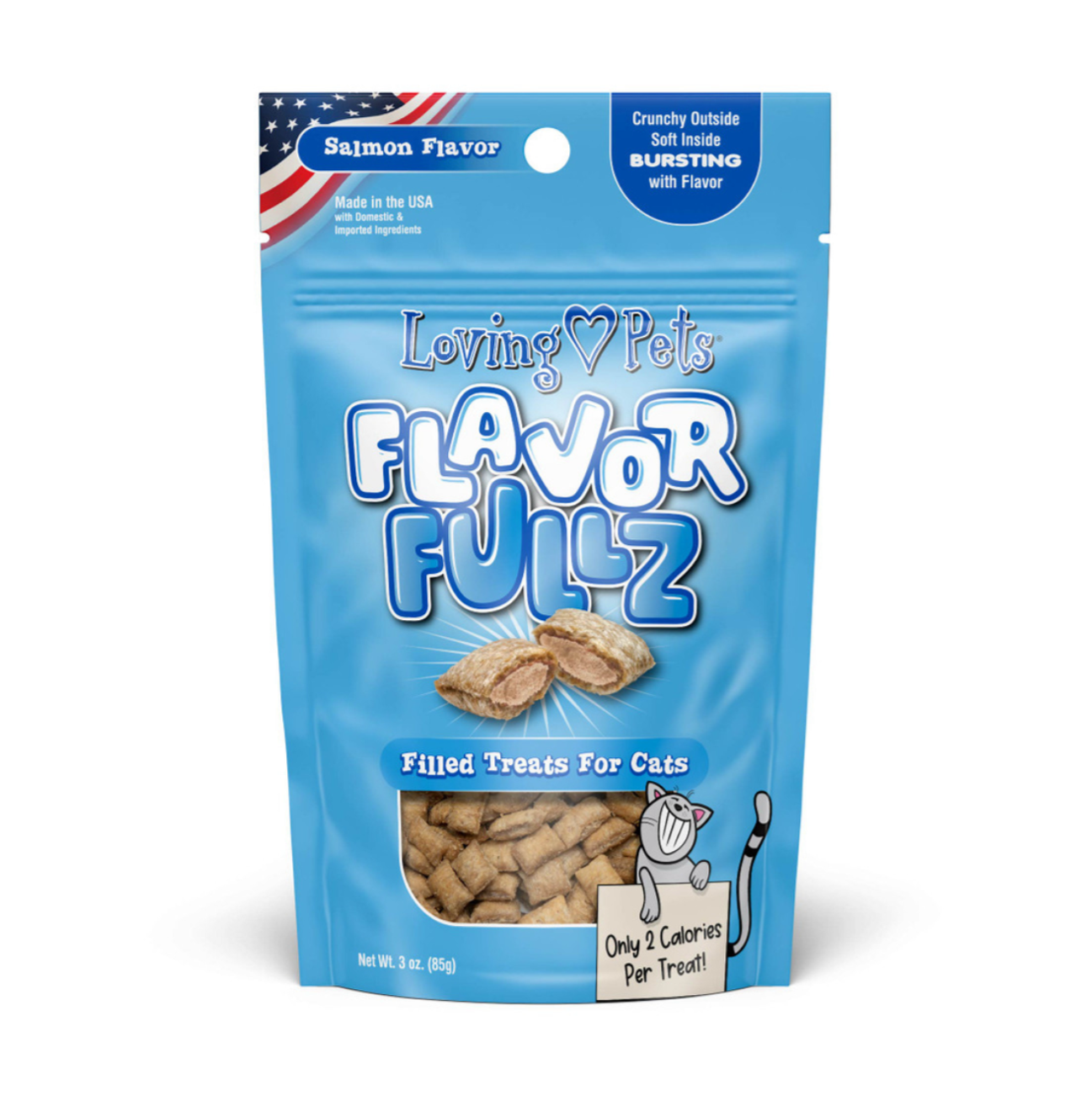 Flavorfullz Cat Treats Salmon (85 G) - Snacks para Gatos