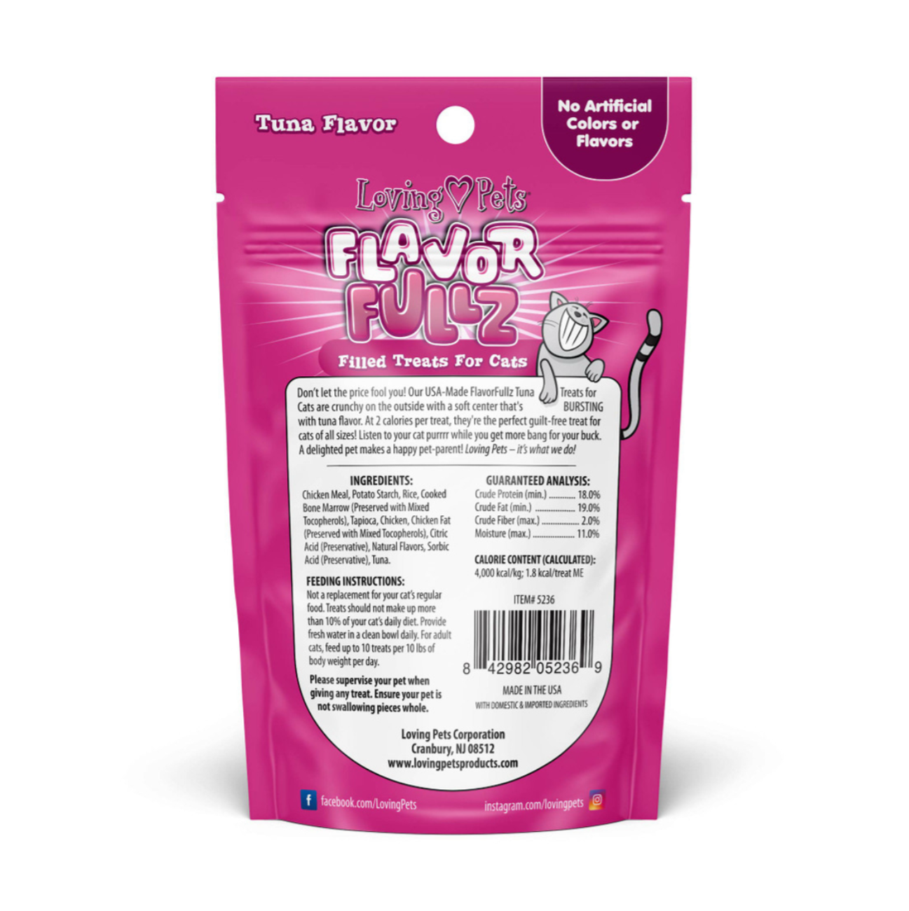 Flavorfullz Cat Treats Tuna (85 G) - Snacks para Gatos