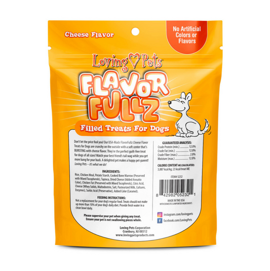Flavorfullz Dog Treats Cheese - Snacks para Perros