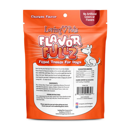 Flavorfullz Dog Treats Chicken - Snacks para Perros