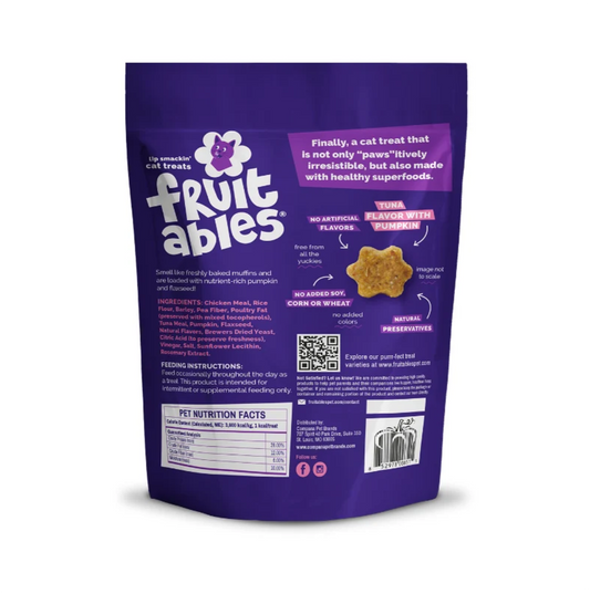 Fruitables Atún y Calabaza - Snacks para Gatos