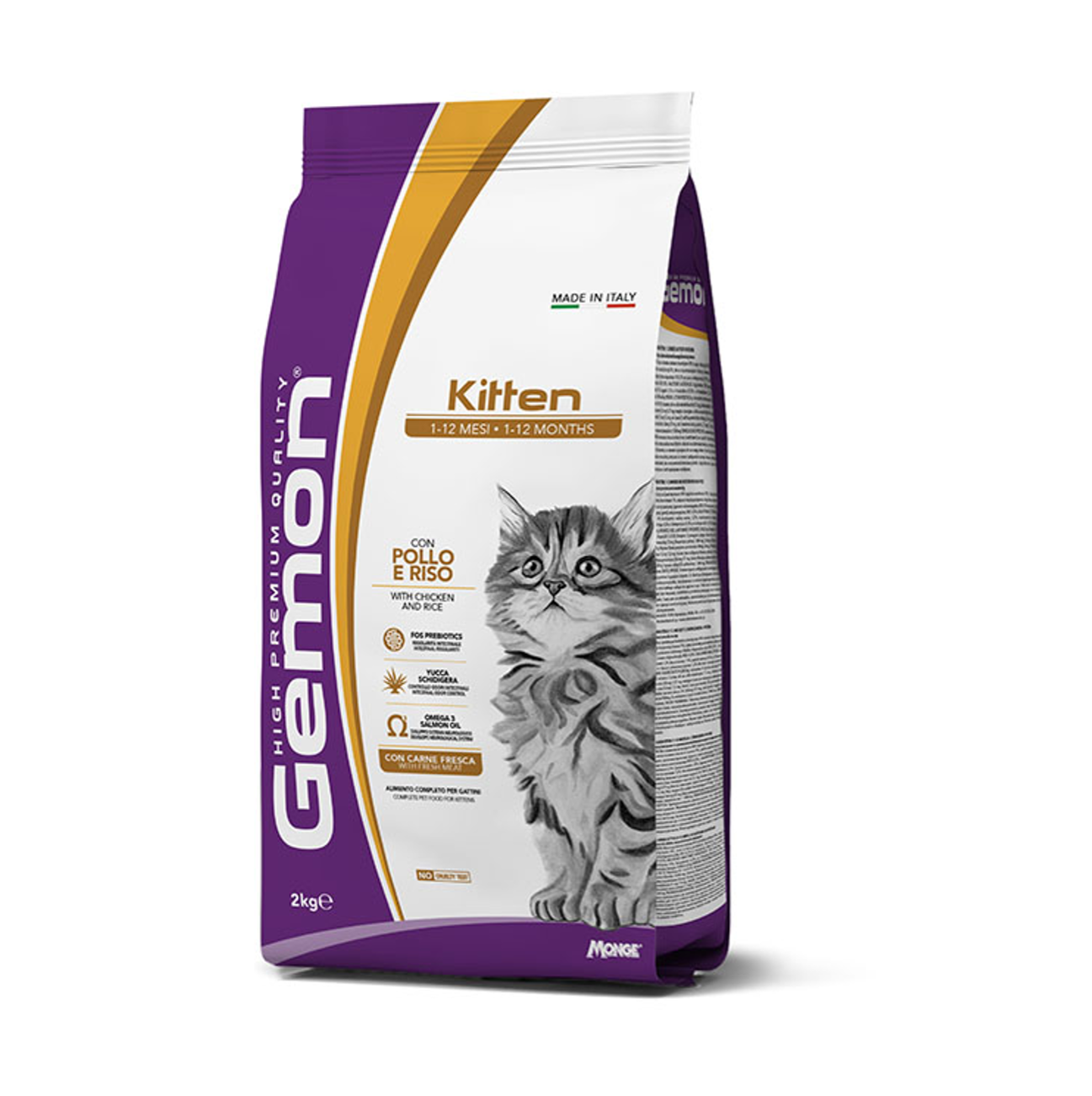 Gemon Kitten Chicken and Rice - Alimento para Gatos