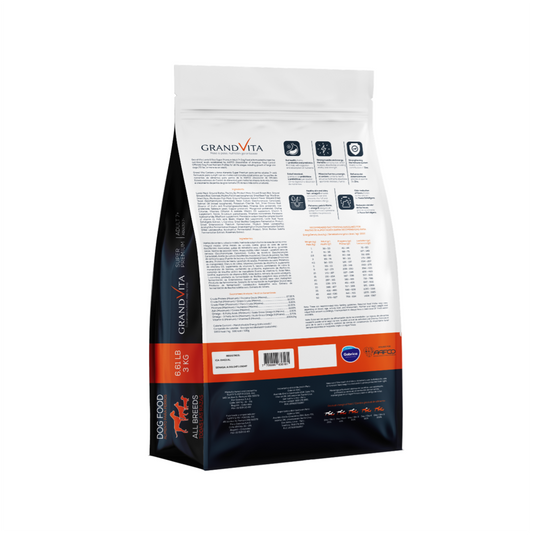 Grand Vita Adulto Senior 7+ Cordero - Alimento para Perros