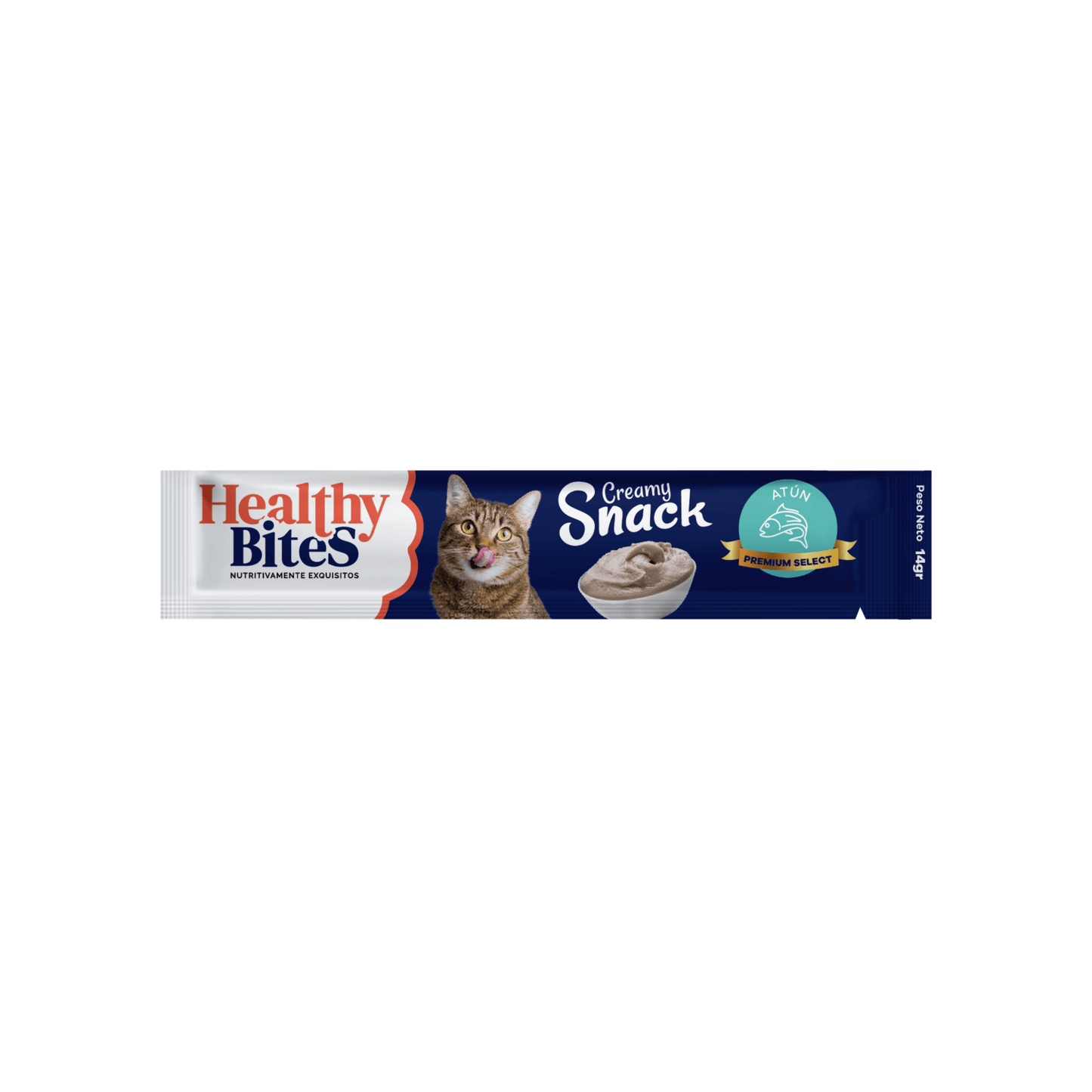 Healthy Bites Creamy Snack Atún para Gatos - Snacks para Gatos