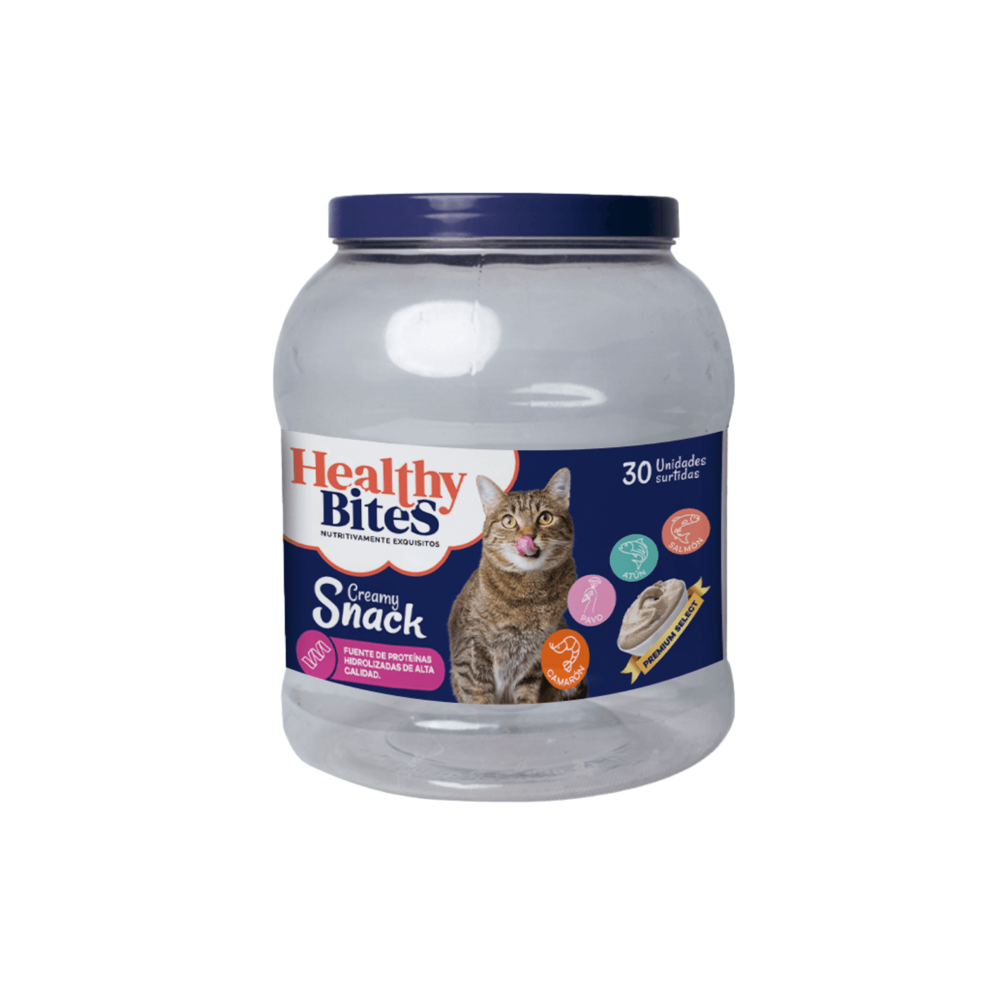 Healthy Bites Creamy Snack Surtido Bombonera - Snacks para Gatos