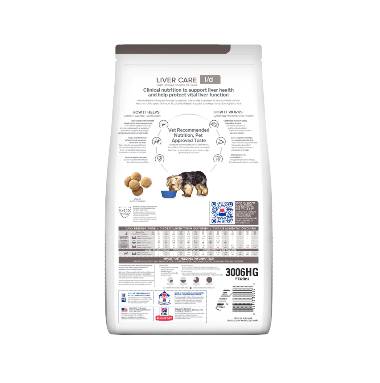 Hills Prescription Diet l/d - Alimento para Perros