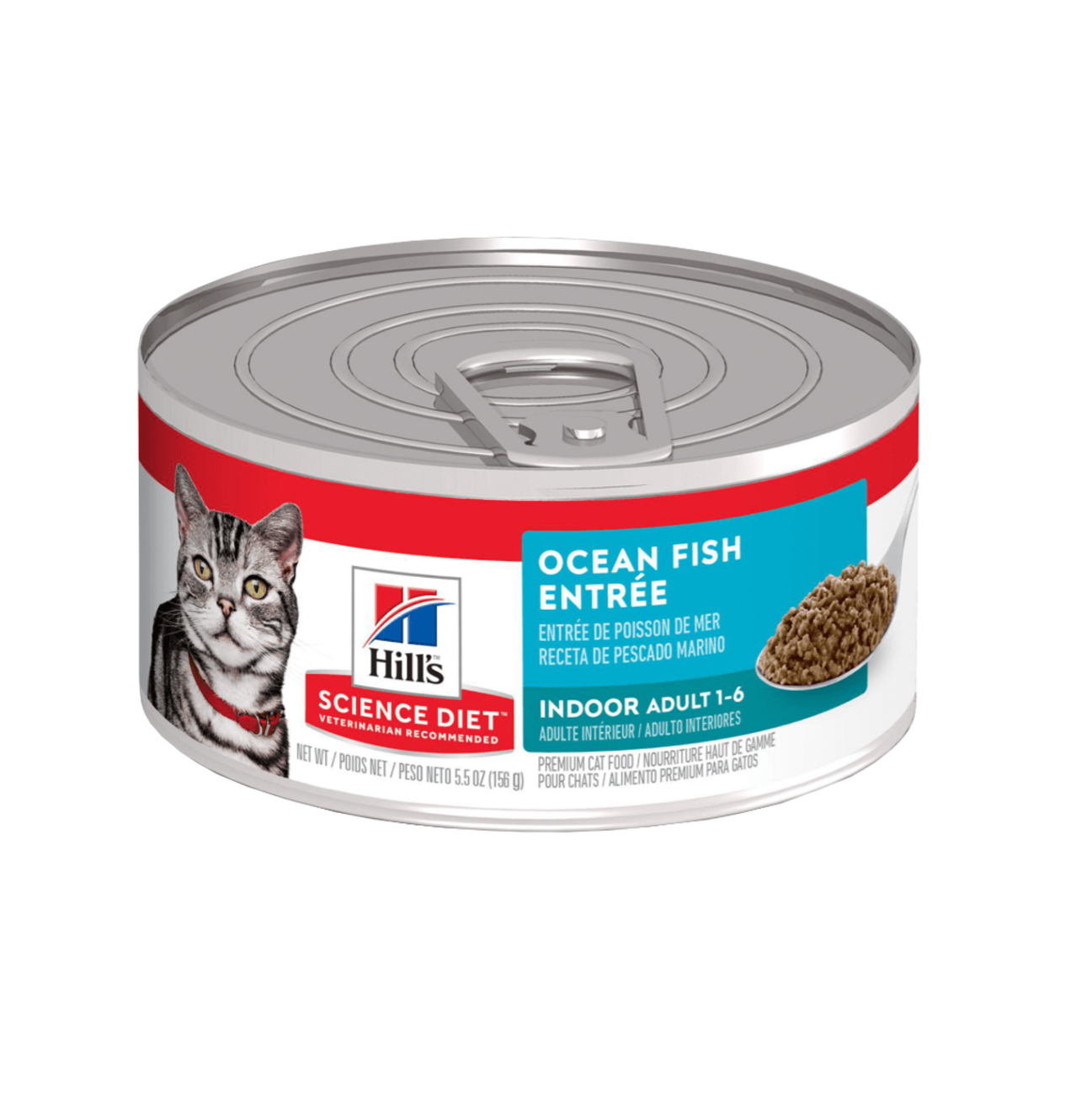 Hill's Science Diet Adult Indoor Ocean Fish - Alimento Húmedo Gatos